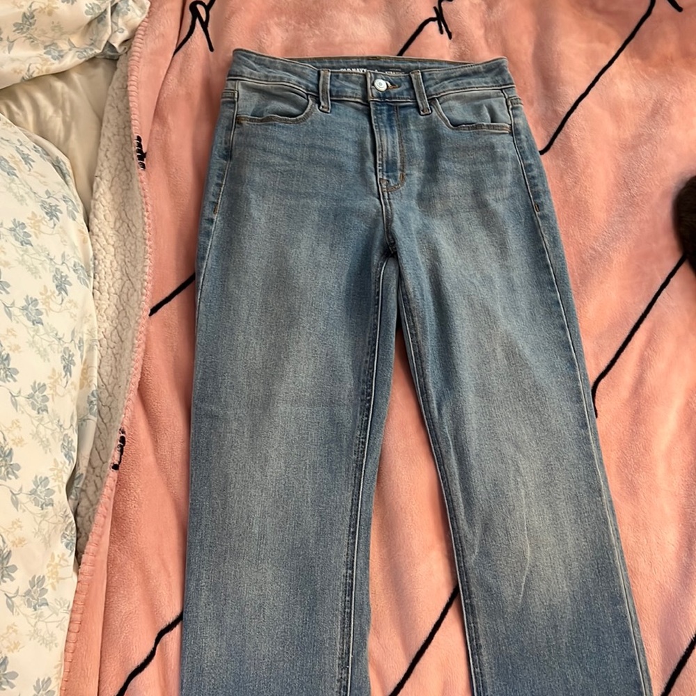 Old Navy High Rise Straight Size 0 Jeans